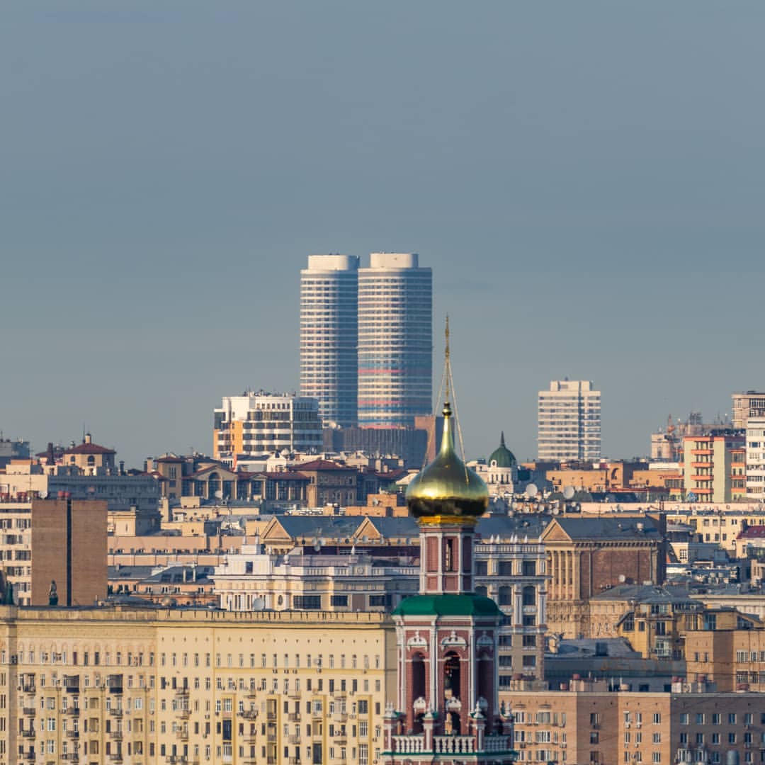 aleshinstas в LOOKY — Вид на ВДНХ с Воробьёвых гор. #москва не такая уж и большая.