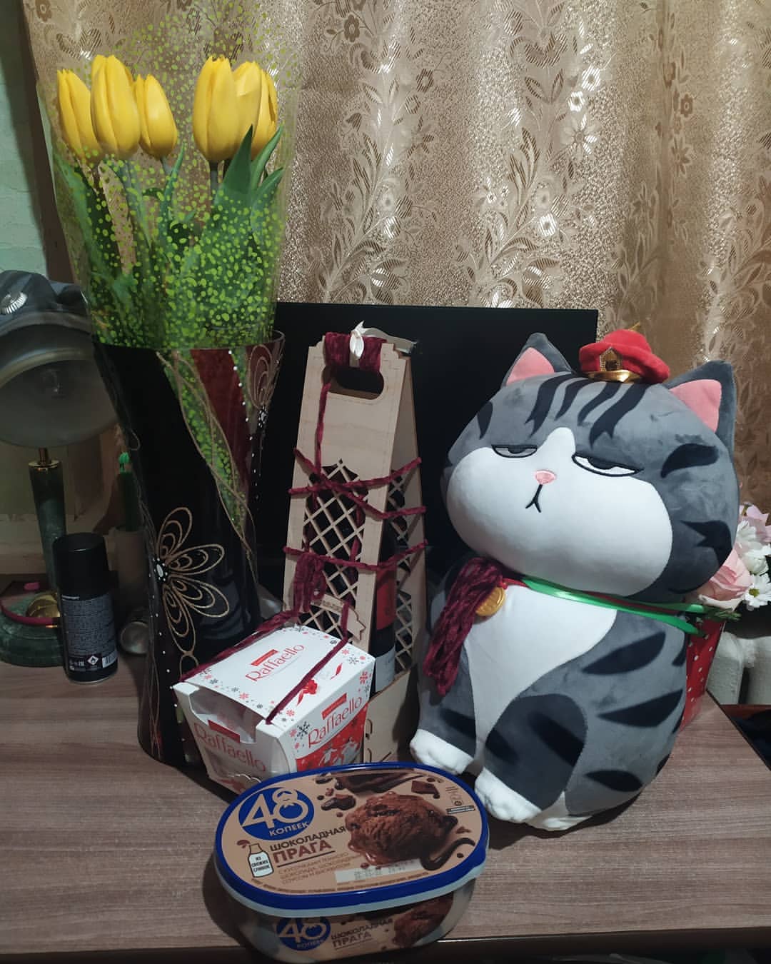 Спасибо, любимый, за счастье☺✨ С годовщиной нас❤❤❤ Бесконечно люблю💋💋💋