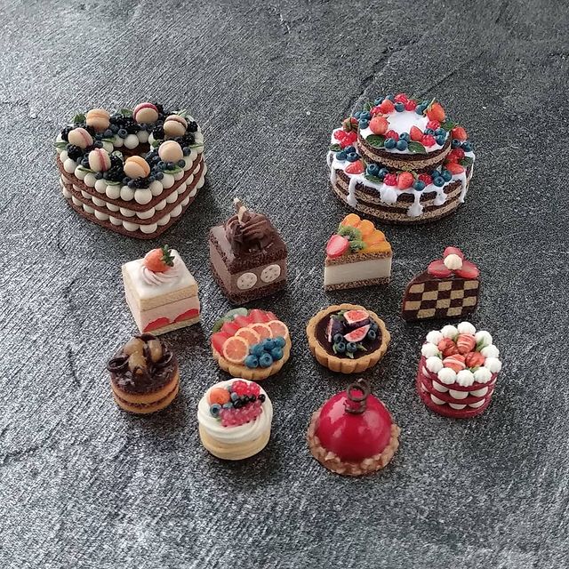 mousyspb в LOOKY. #dollhouse,#miniature,#miniaturefood. Миниатюрную пекарню ...