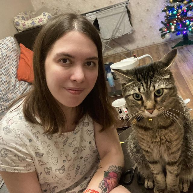 nord.semirami в LOOKY. #кот,#мыскотом,#cat,#nvkz,#новокузнецк,#кузбасс,#lifewithcats,#селфи,#себяшка,#портрет,#котчленсемьи. Мы с котиком 😸

#ко...