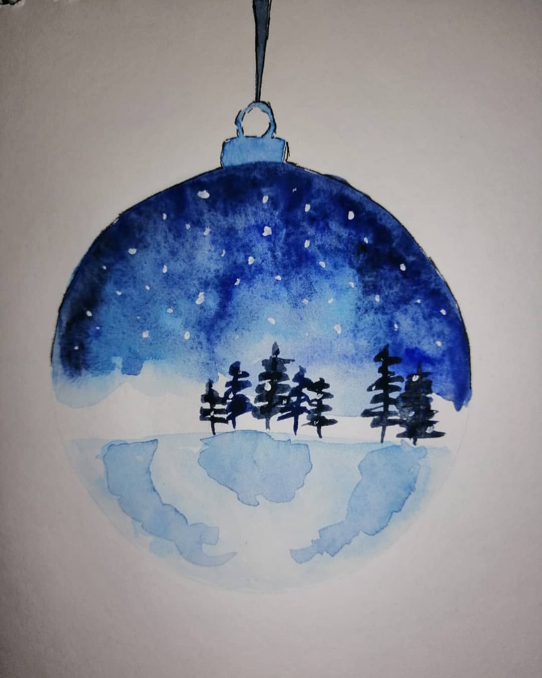 anna_m_handmade в LOOKY — Тема 20/31: Снег
Скетч адвент календарь с @sketching_dreaman
