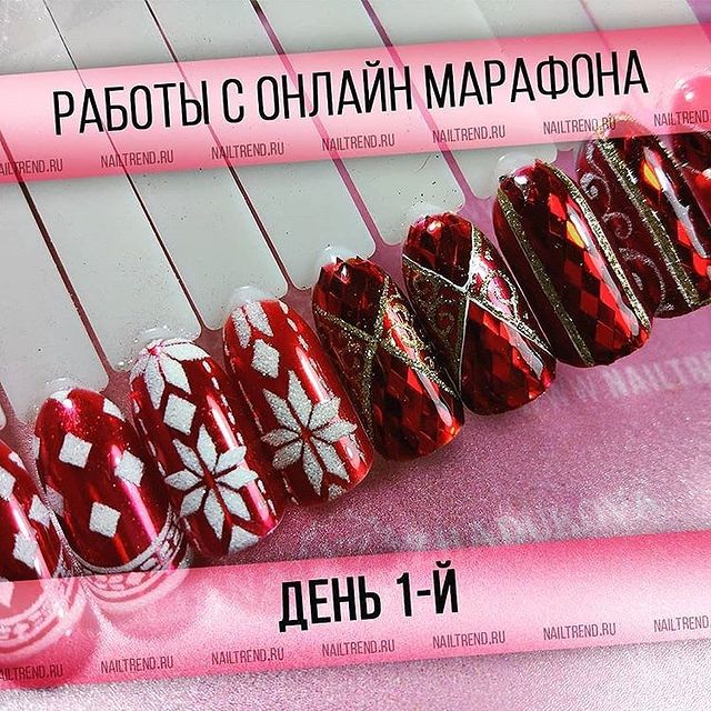 nailtrendrussia в LOOKY. #новогоднийдизайнногтей. 🎄НОВОГОДНИЙ МАРАФО...