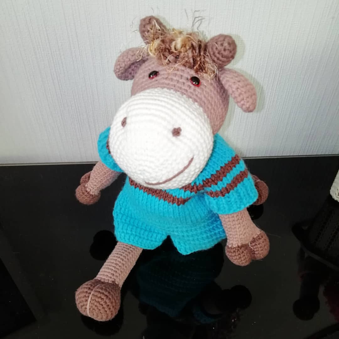 alen_fashiontoys в LOOKY — Ещё один Бычок - символ 2021 года.
#вязанаяигрушка
#вязаныеи