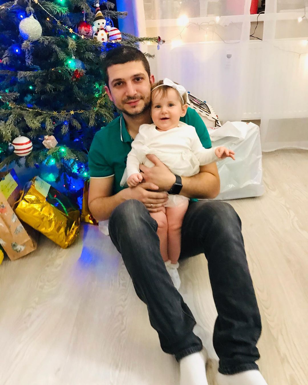 Первый Новый год Настюхи 😍