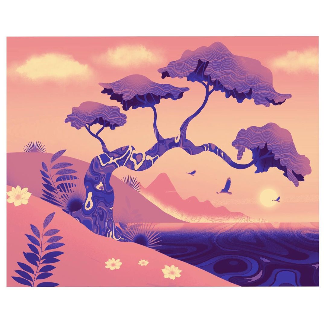 callileo75 in LOOKY. #рисуювprocreate,#leo75рисует,#leo75_дидж. Fantasy Landscape с ...