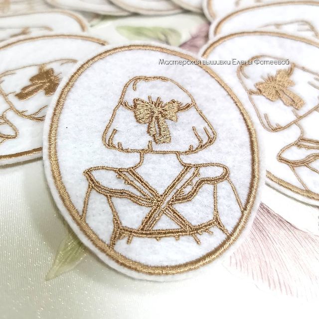elena_f_embroidery в LOOKY. . Бирка с логотипом дл...