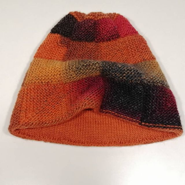 usknits в LOOKY. #вязанаяшапка,#зима2021,#knithat,#winterlook,#winter2021. Вязаная двойная зимн...
