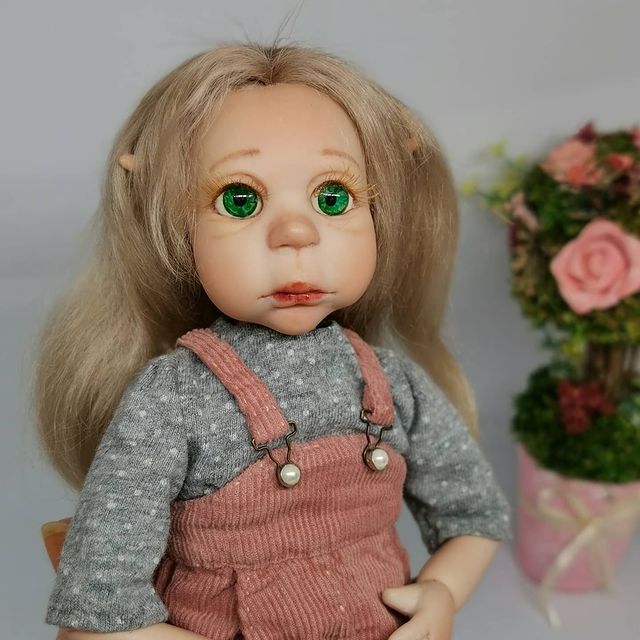 lanaroom_ в LOOKY. #безфильтров#авторскаякукла#куклаизпластики,#lana_teddy. Вот тут цвет глаз вр...