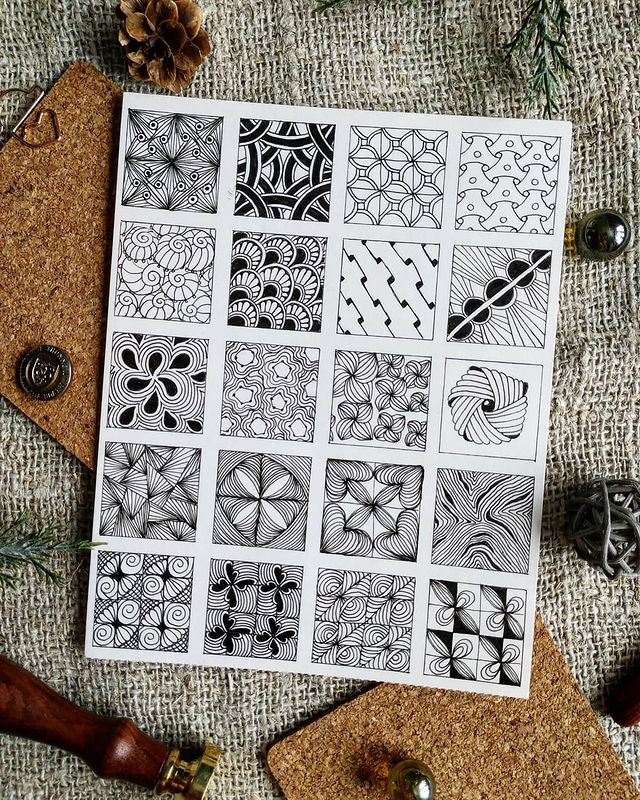 filatoffz_art в LOOKY. #zen,#zentangle,#zenart. Пополнения моей колл...