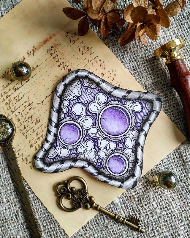 filatoffz_art в LOOKY. #плиточкикривульки,#zentangle,#zen,#zenart. Самое сложное в рисо...