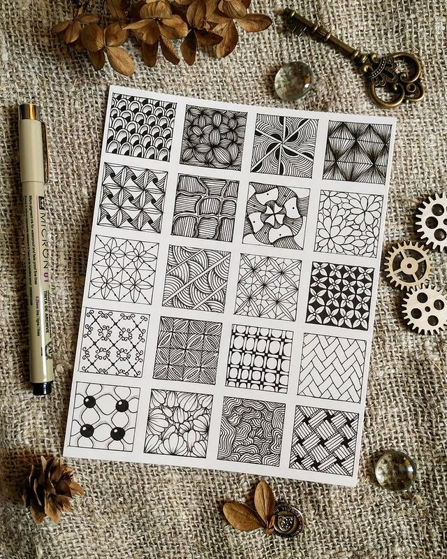 filatoffz_art в LOOKY. #танглы,#zentangle. #танглы
#zentangle
