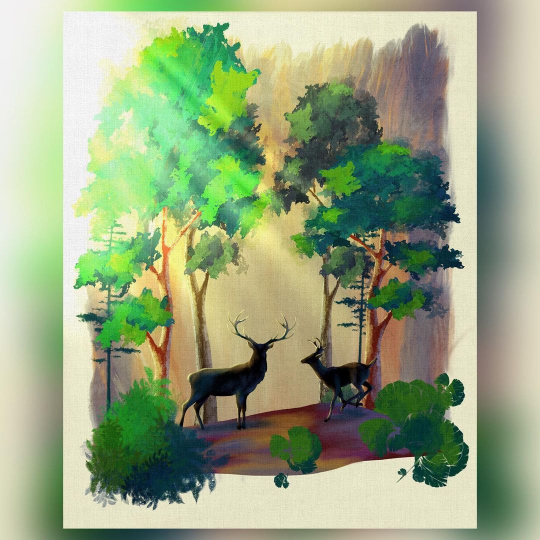 callileo75 in LOOKY. #рисуювprocreate,#leo75рисует,#leo75_дидж,#tatyworks,#digitalart,#digitaldrawing. «Долгожданная встреч...