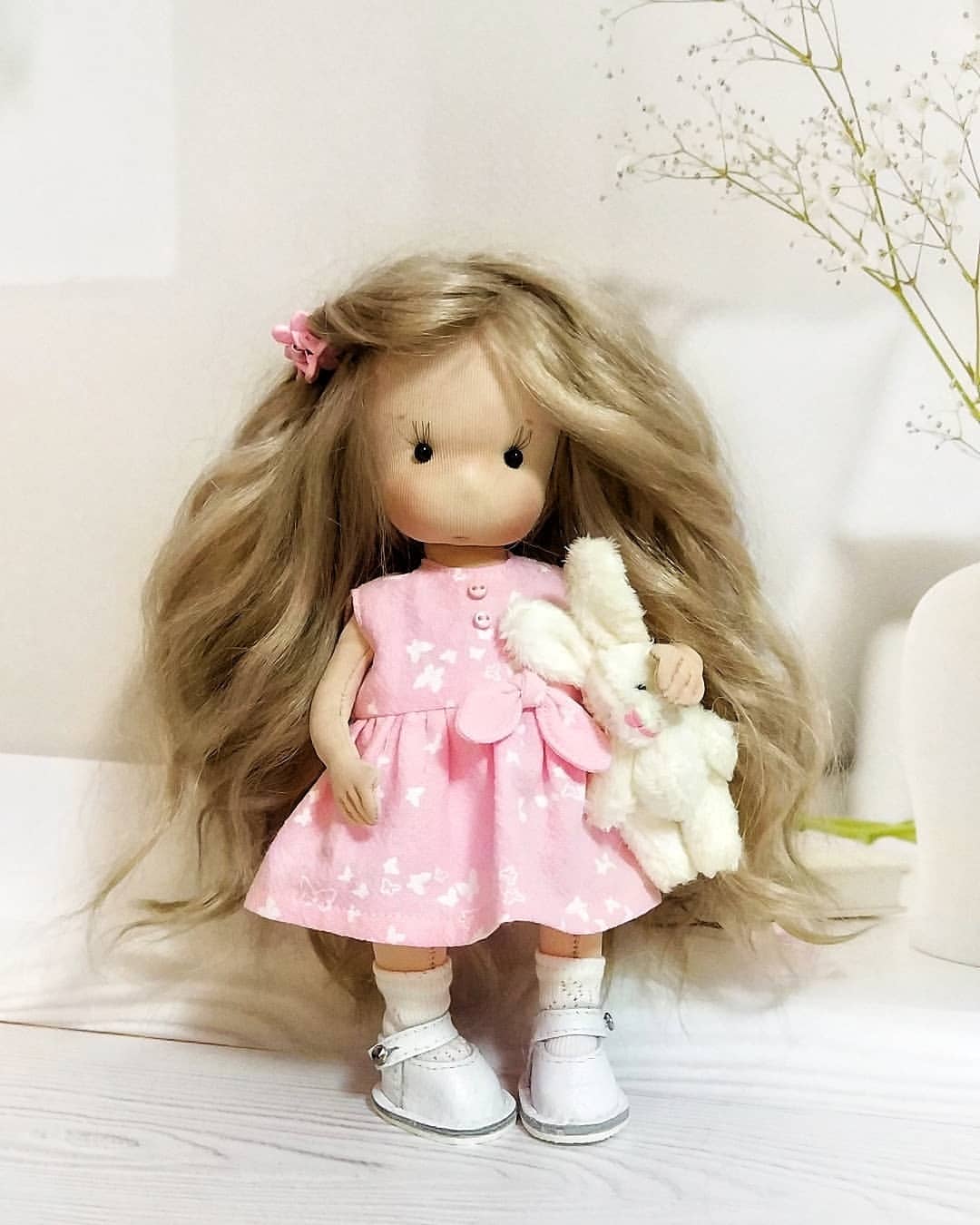 toshka_dolls в LOOKY — Знакомьтесь, милая и добрая малышка🤗, ростик20см, волосы на