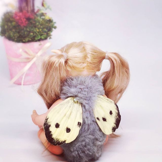 lanaroom_ в LOOKY. #теддидолл#фея#ручнаяработа#handmade#lana_teddy#doll. Феечка капустница. Л...