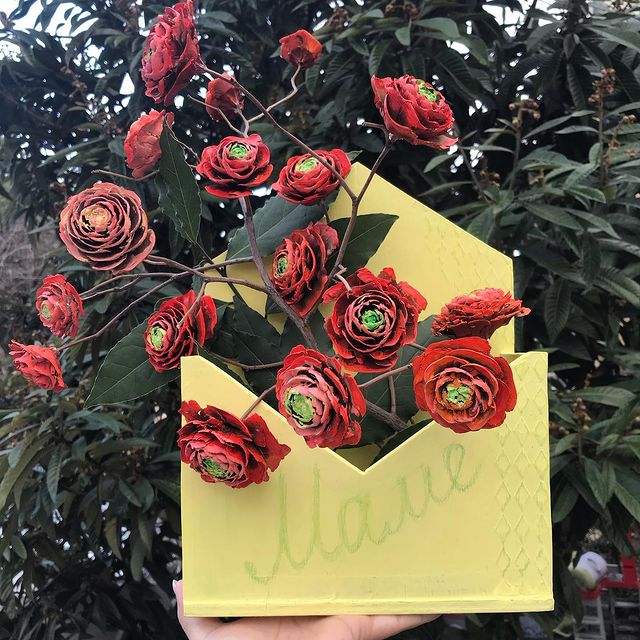 natirudakova в LOOKY. #лавровыйлист,#поделкина8марта,#конкурсподелок,#природалучшийхудожник,#лобзикнамвпомощь,#гималайскийкедр,#букетизшишек,#цветывконверте. Участвуем в конкурсе...