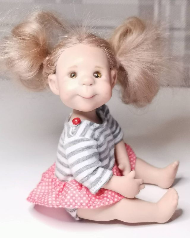 lanaroom_ в LOOKY. #куклаизпластики,#ручнаяработа#куклаколлекционная,#кукланапродажу#lana_teddy#doll#handmade. Новенькая малышка, 1...