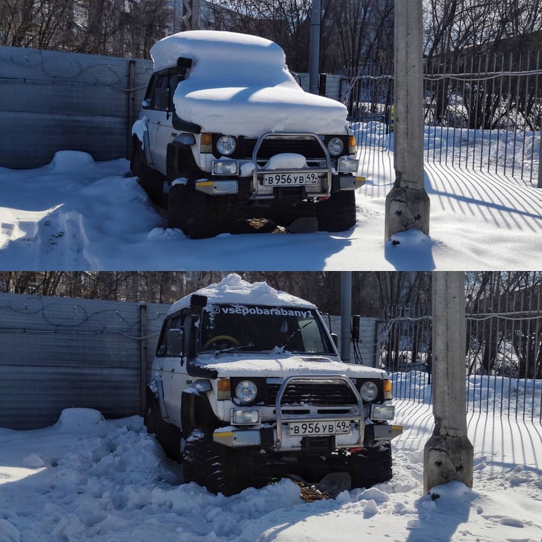 vsepobarabany1 in LOOKY. #mitsubishipajero1. А мож это.... Заводи...