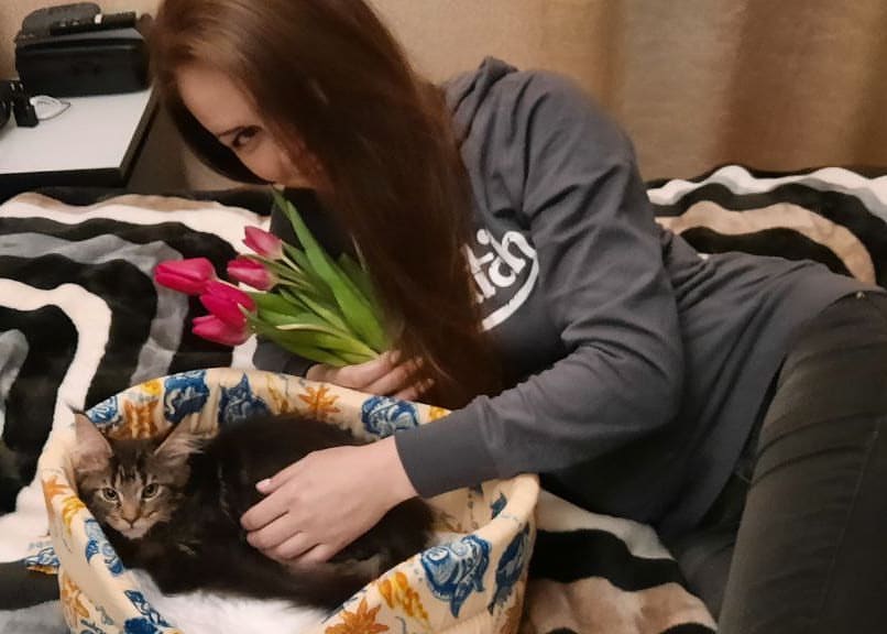 kotevna в LOOKY — Мой подарочек на 8-е марта!🌷 мейн-кун😻