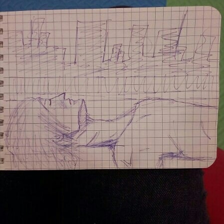 fey_from_hell в LOOKY. #рисование,#каракули,#хобби,#нехудожник,#люди,#пейзаж,#drawing,#scribble,#hobby,#nonartist,#people,#scenery,#그림,#갈겨쓰다,#취미,#예술가가아니다,#사람들,#풍경. Когда в душе ты худо...