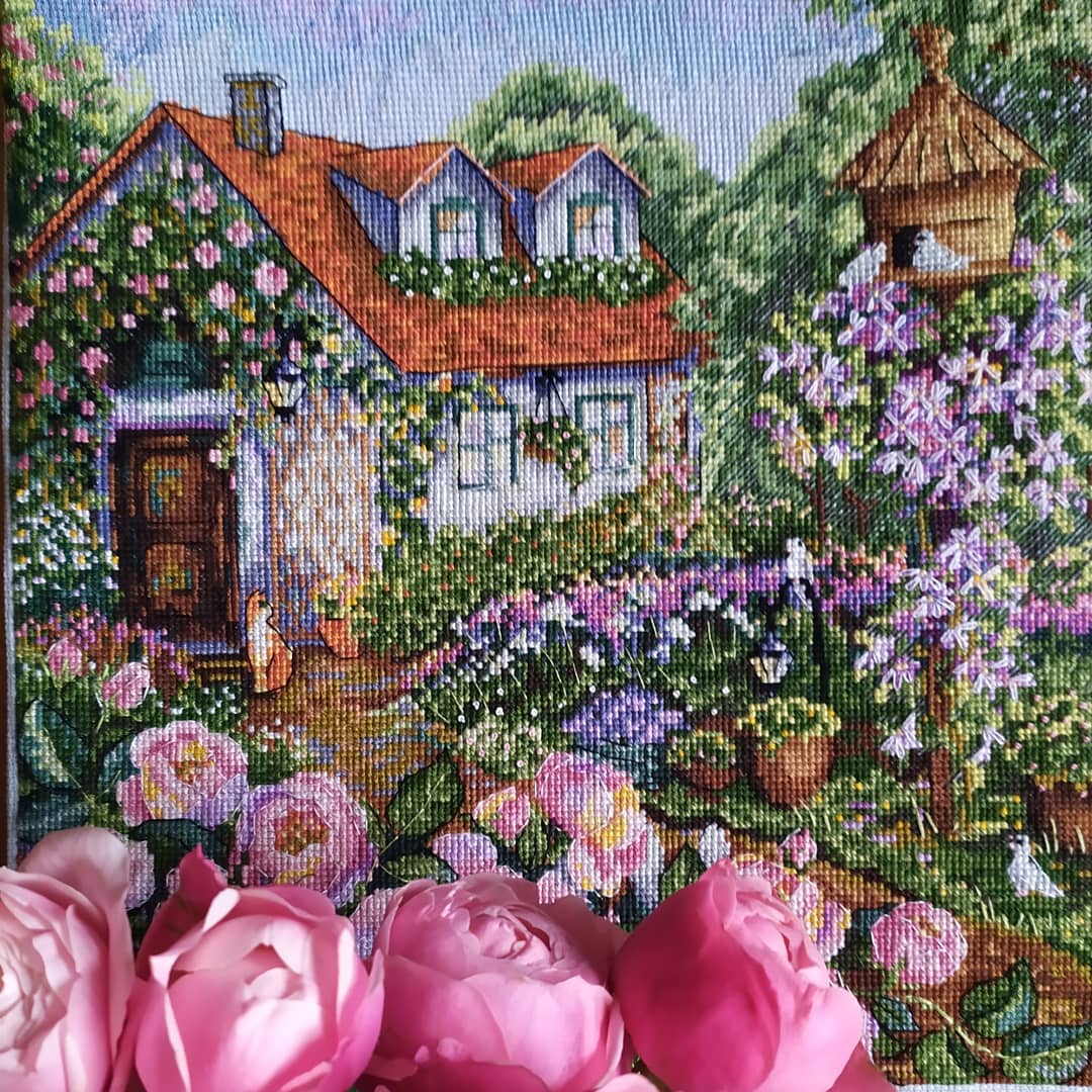 elenamoinsk в LOOKY. #вышиваю,#вышивкакрестиком,#вышивальныйманьяк,#crossstitch,#merejka,#merejkatm,#вышиваюкрестиком. У меня финиш- мой до...
