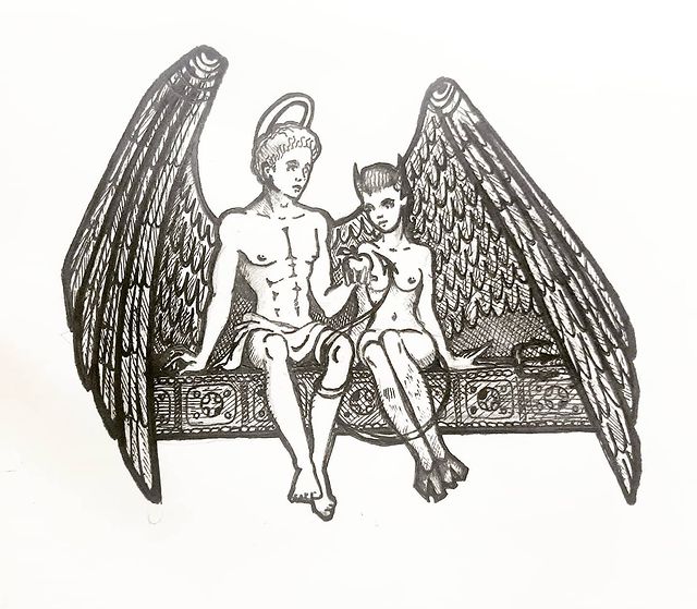 petrmor в LOOKY. #рисовальныймарафон,#рисовальныйфевраль2021,#рисовальныйфевраль14,#ярисую,#рисунок,#скетч,#скетчбук,#графика,#инстаарт,#art,#artwork,#artoftheday,#artstagram,#sketch,#sketchbook,#sketching,#draw,#drawing,#design,#graphic,#instaart,#illustrator,#illustrations,#illustrate,#разные,#ангел,#демон,#different,#angel,#demon. 14. РАЗНЫЕ

#рисовал...