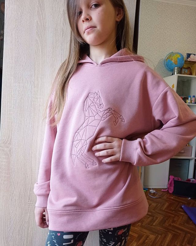 alexa_dubinina в LOOKY. . Худи по выкройке @mi...