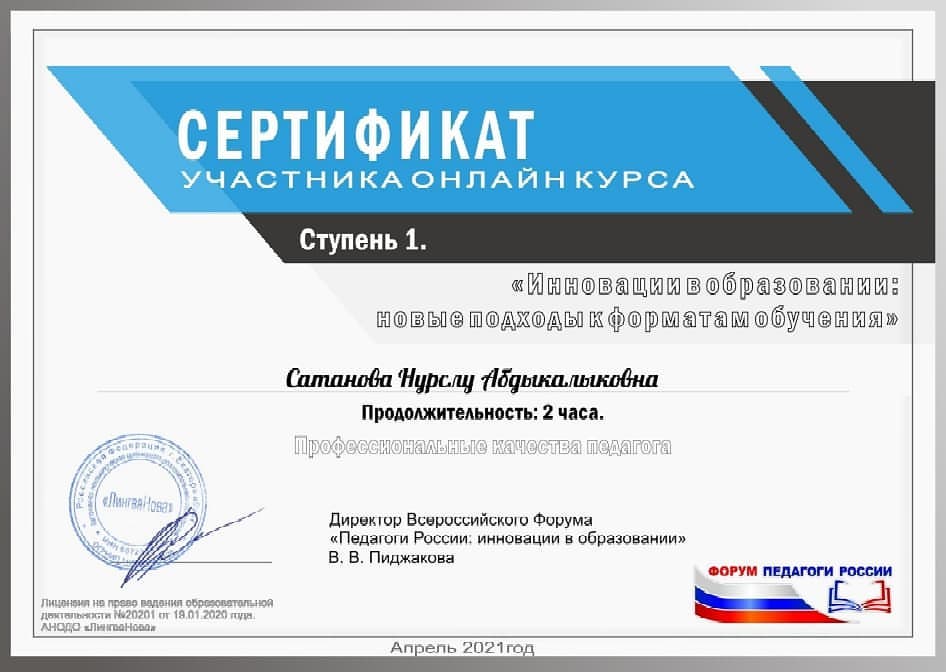 nurslu.sss в LOOKY — Пройдена первая ступень. Участвую в онлайн - семинаре "Иннов
