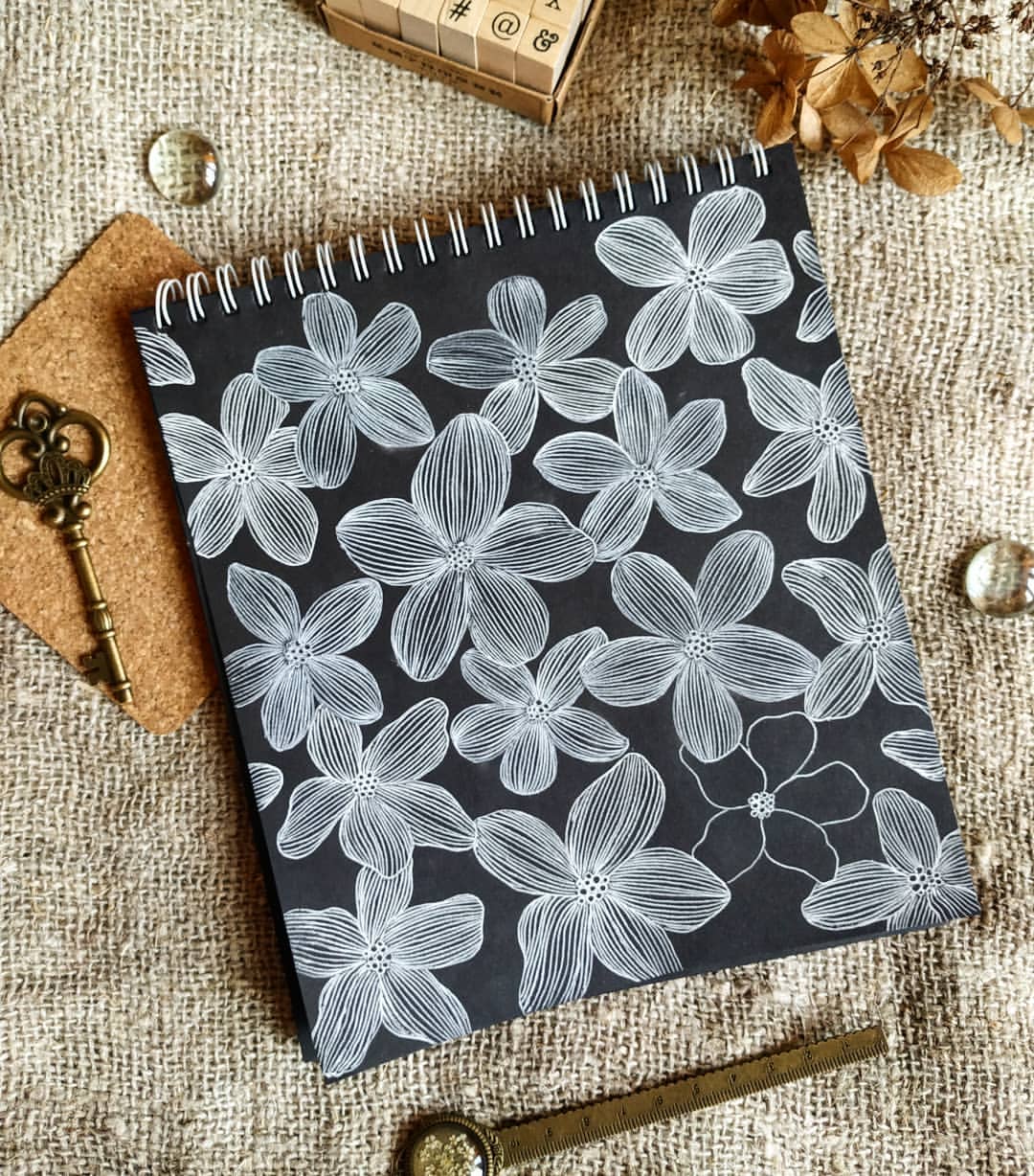 filatoffz_art в LOOKY — Мои цветочные #паттерны для #денькрокодила2021 🌼