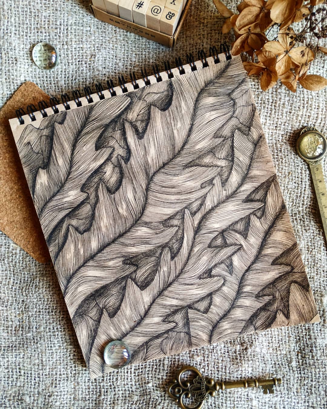 filatoffz_art в LOOKY — Начала рисовать джунгли #денькрокодила2021 но затем что-то с