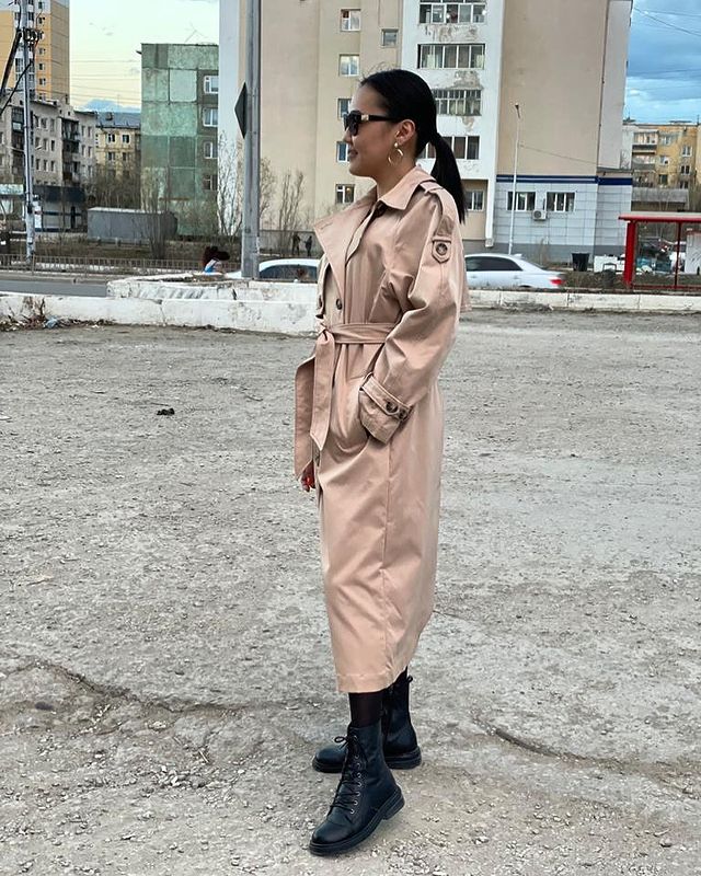 masha.kuprianova в LOOKY. . Купила тренч, показа...