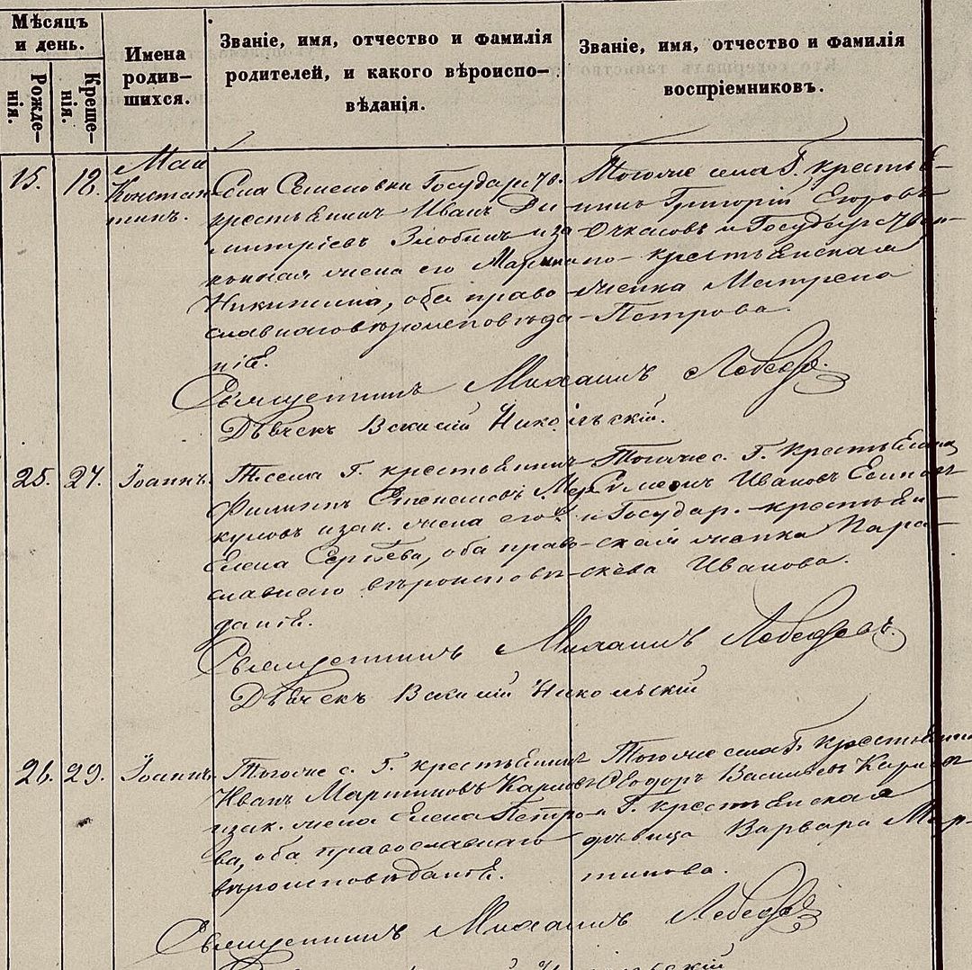 dimafamilyheritage in LOOKY. #меркуловы,#семыкины,#аушевы,#акулинины,#есиповы,#турыгины,#бузулукскийуезд,#истоки_и_притоки. 25 мая (6 июня) 1866...