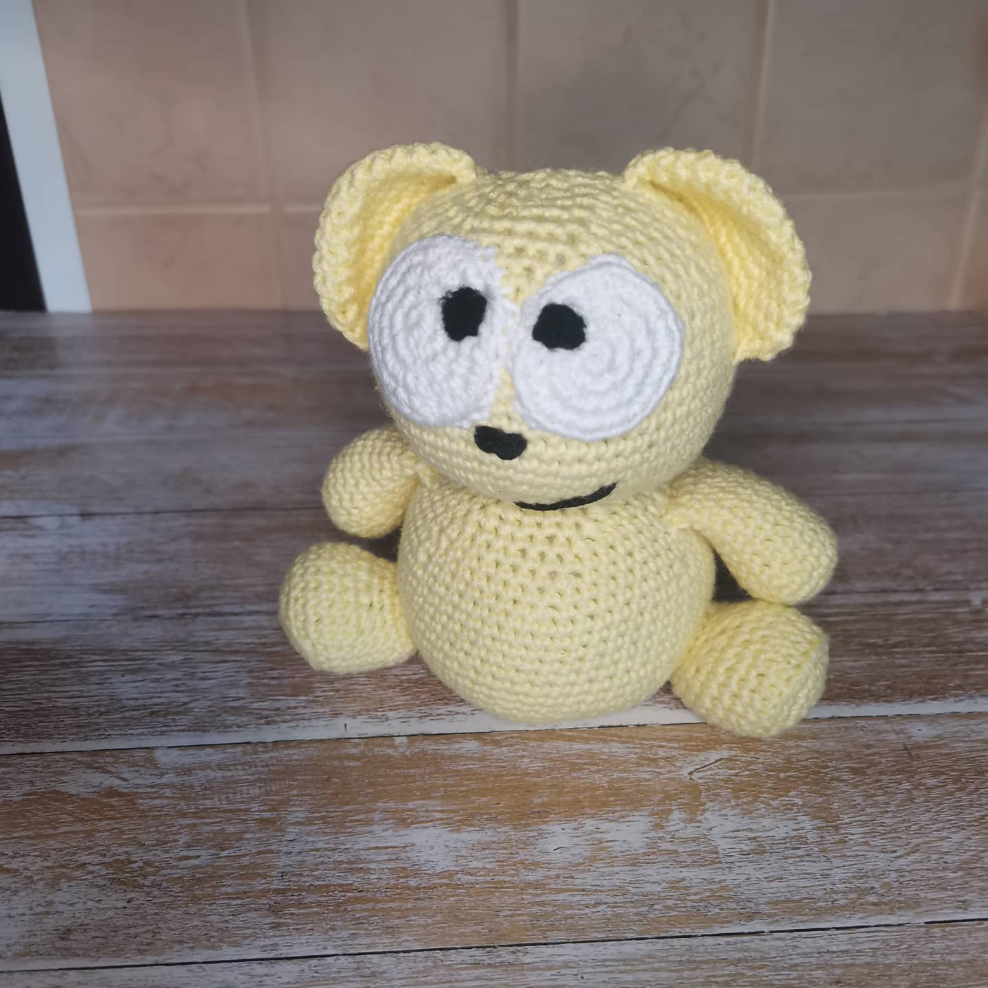 svetlanazh_2018 в LOOKY. #подарок,#handmadeamigurumi,#супер,#игрушки,#подарокребенку,#хендмейд,#ручнаяработа. Милый, пузатый мишка...