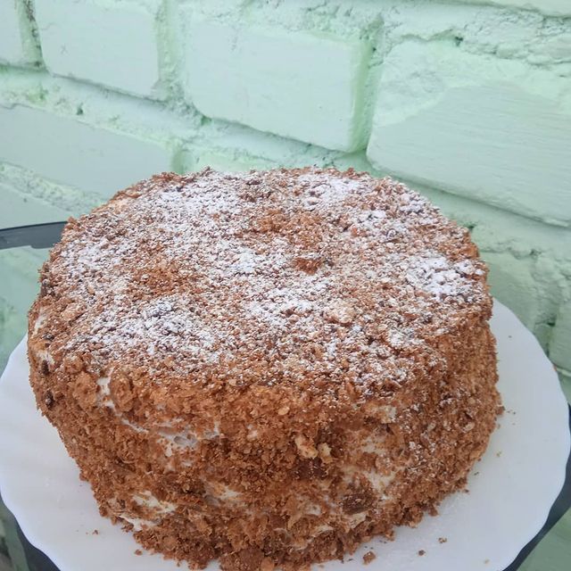 kuchen_bake в LOOKY. #торт#десерт#наполеон,#наполеонторт,#готовимдома,#едимдома,#yammy,#desert,#cook,#cooking. Торт "Наполеон" по р...
