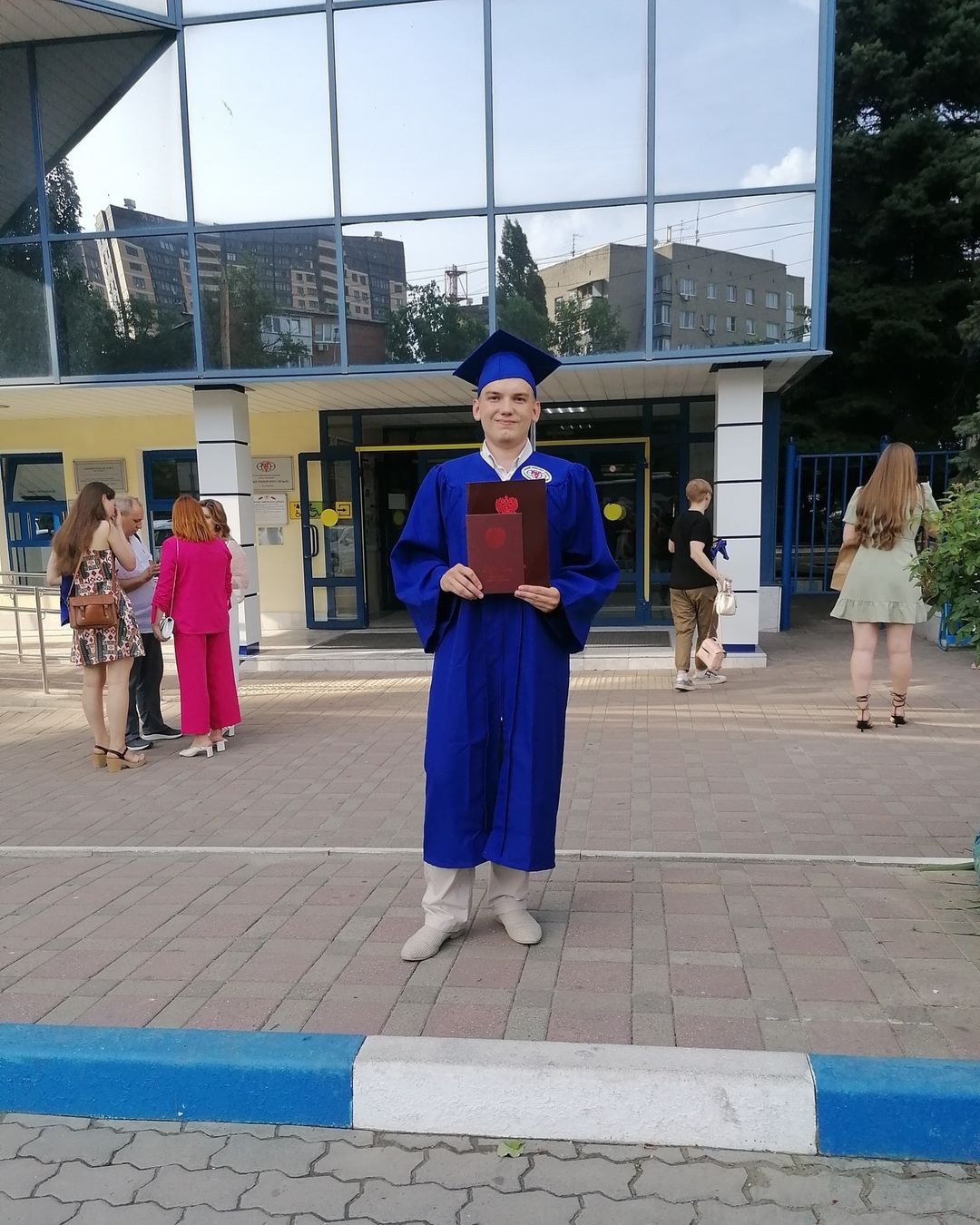 blajko_zhanna в LOOKY — Моё солнышко @geo9398 поздравляю тебя с успешным окончанием 
