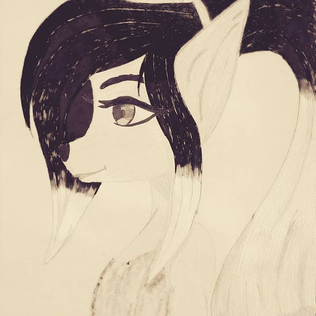 fey_from_hell в LOOKY. #фурри,#furry,#모피,#девочка,#girl,#소녀,#рисунок,#Drawing,#그리기. Как вам эта милая фу...