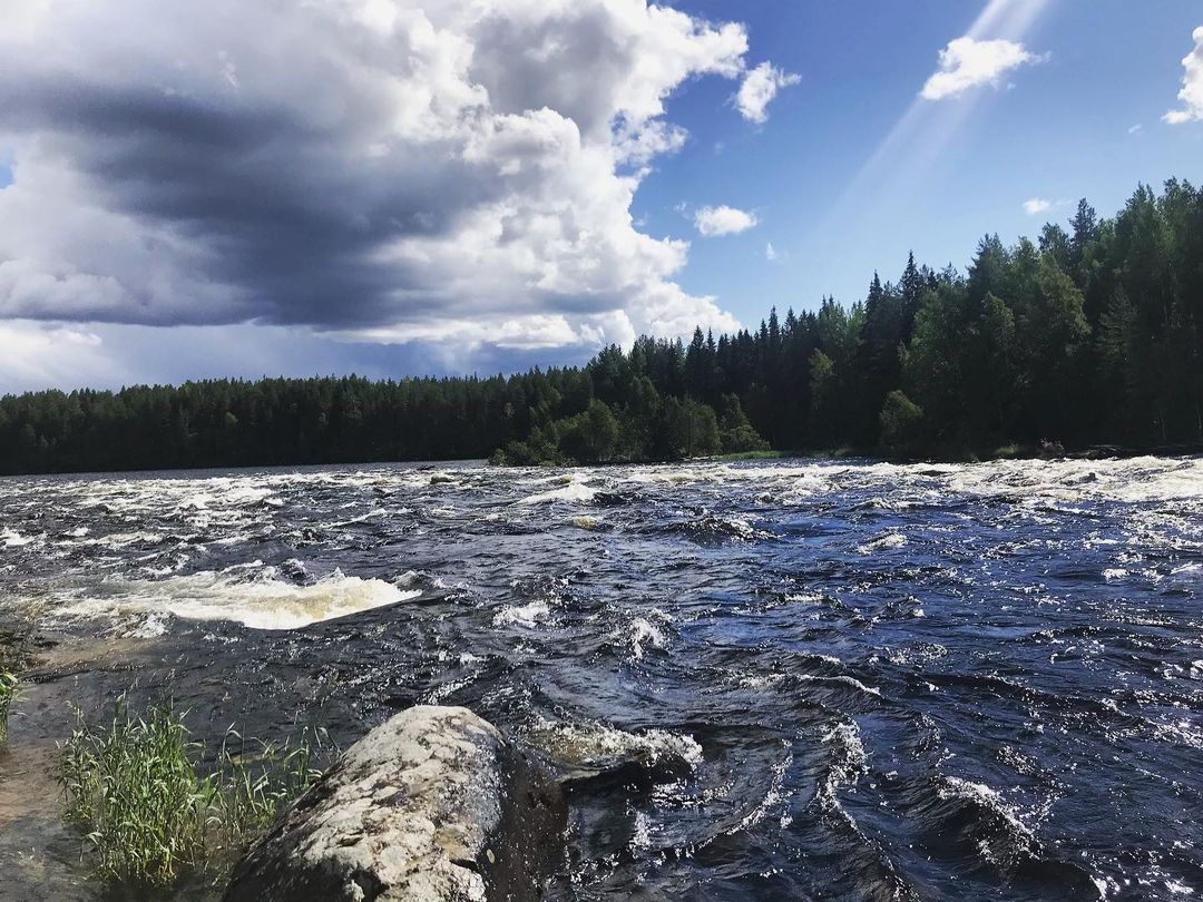 rezvayada в LOOKY — Karelian vibe 🏞 #summertime #карелия #перекат