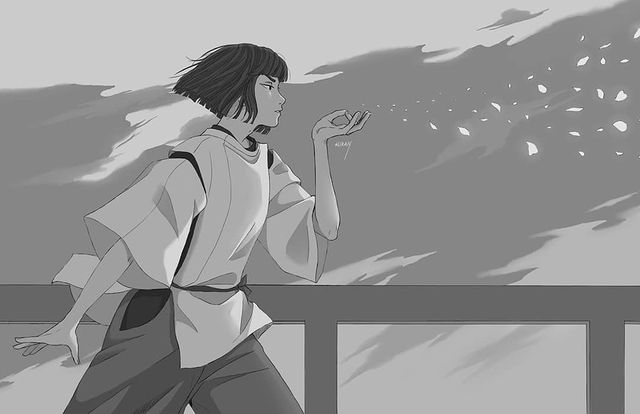 xsuranx в LOOKY. #clipstudiopaint,#art,#fanart,#haku,#hayaomiyazaki,#spiritedaway,#studioghibli,#ghibli,#myazaki,#арт,#фанарт,#хаку,#хаяомиядзаки,#миядзаки,#унесенныепризраками,#sentochihironokamikakushi,#anime,#animeart,#digitalart,#digital,#artwork,#mono,#monochrome,#ghiblifanart,#illustration,#drawing,#千と千尋の神隠し,#ハク,#illust. - Он добрый! 
- Драк...