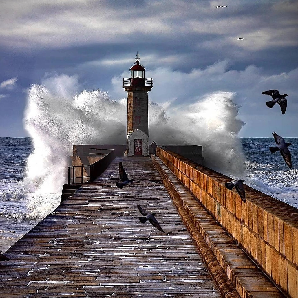portugal_para_todos в LOOKY — Маяк Фелгейраш в Фош-ду-Дору, Порту
#portugalparatodos
#маяк