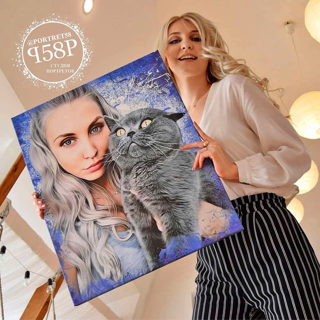 portret58 в LOOKY. #картиныпенза,#портретназаказ,#портретпофото,#даритеэмоции. Есть кое-что, что не...