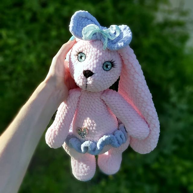knitted_toys_heart в LOOKY. . ЗАЙКА ГОЛУБОГЛАЗКА 
...