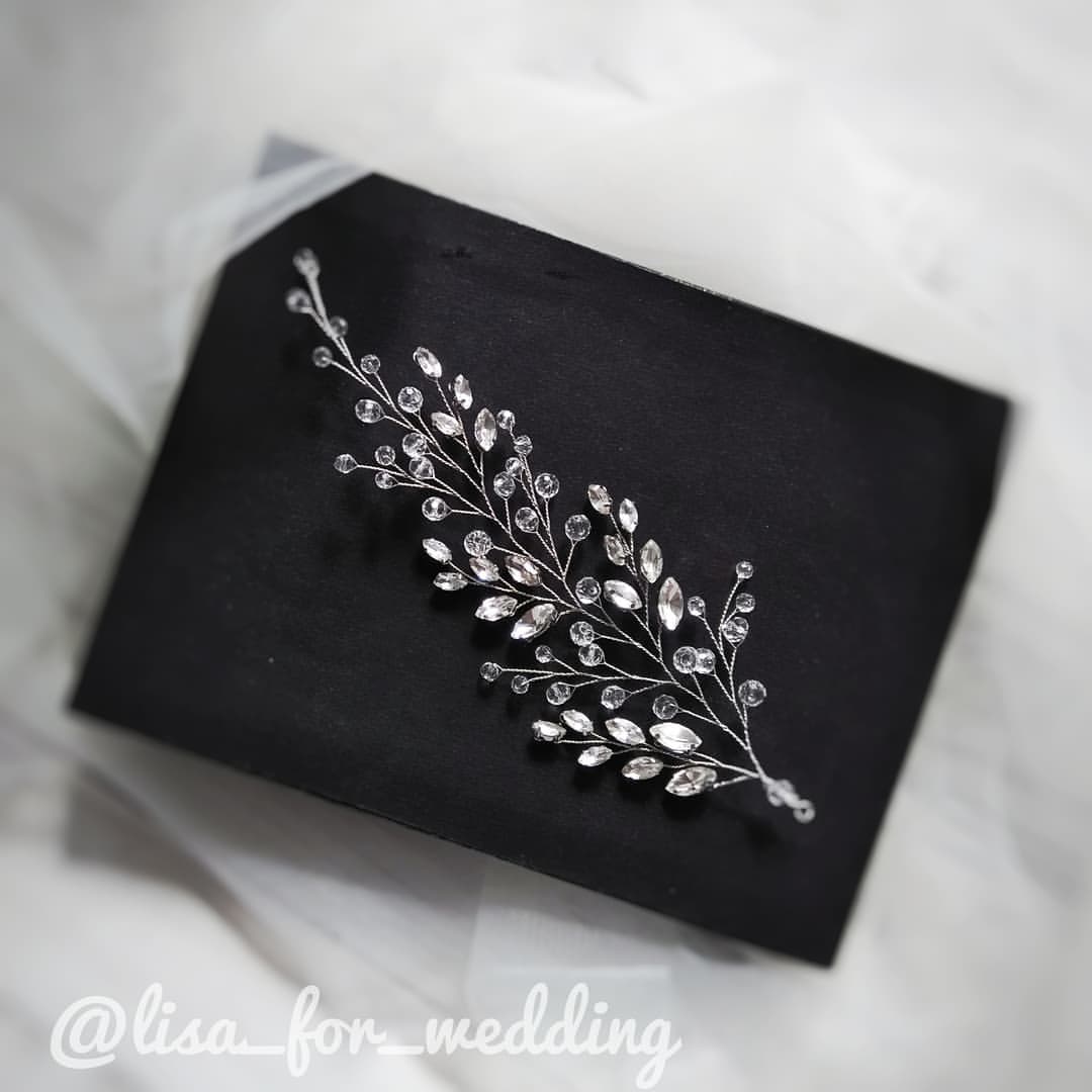 lisa_for_wedding в LOOKY — Веточка из хрусталя и кристаллов, длина 18 см. Цена 1000 руб