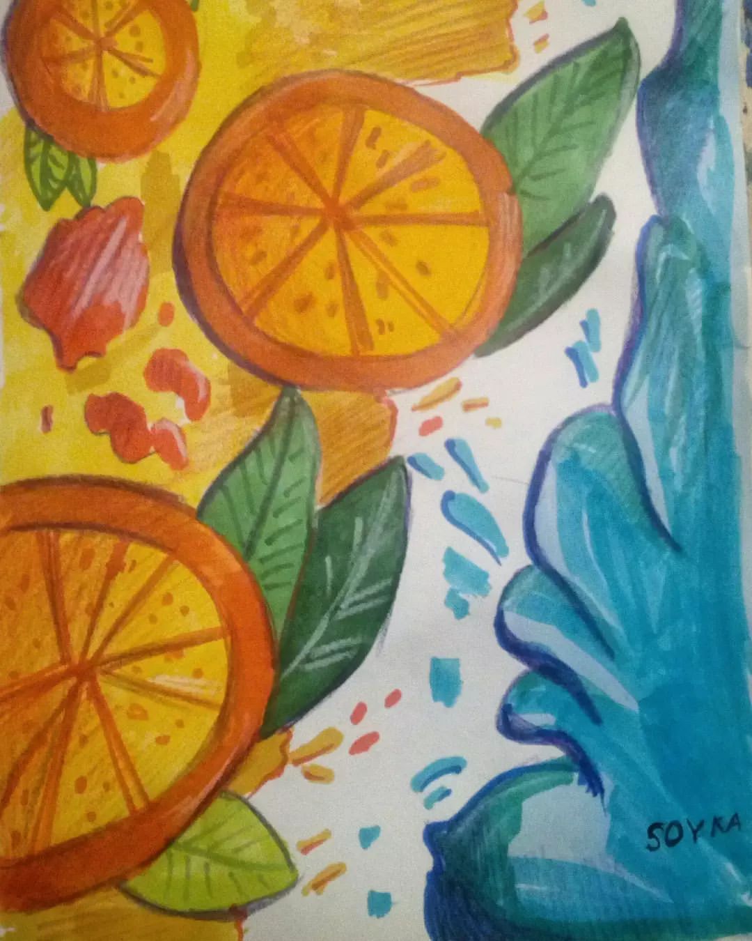 art_soyka_ в LOOKY — Все еще пытаюсь отлипнуть от маркеров🙈

#sketchbook 
#sketc