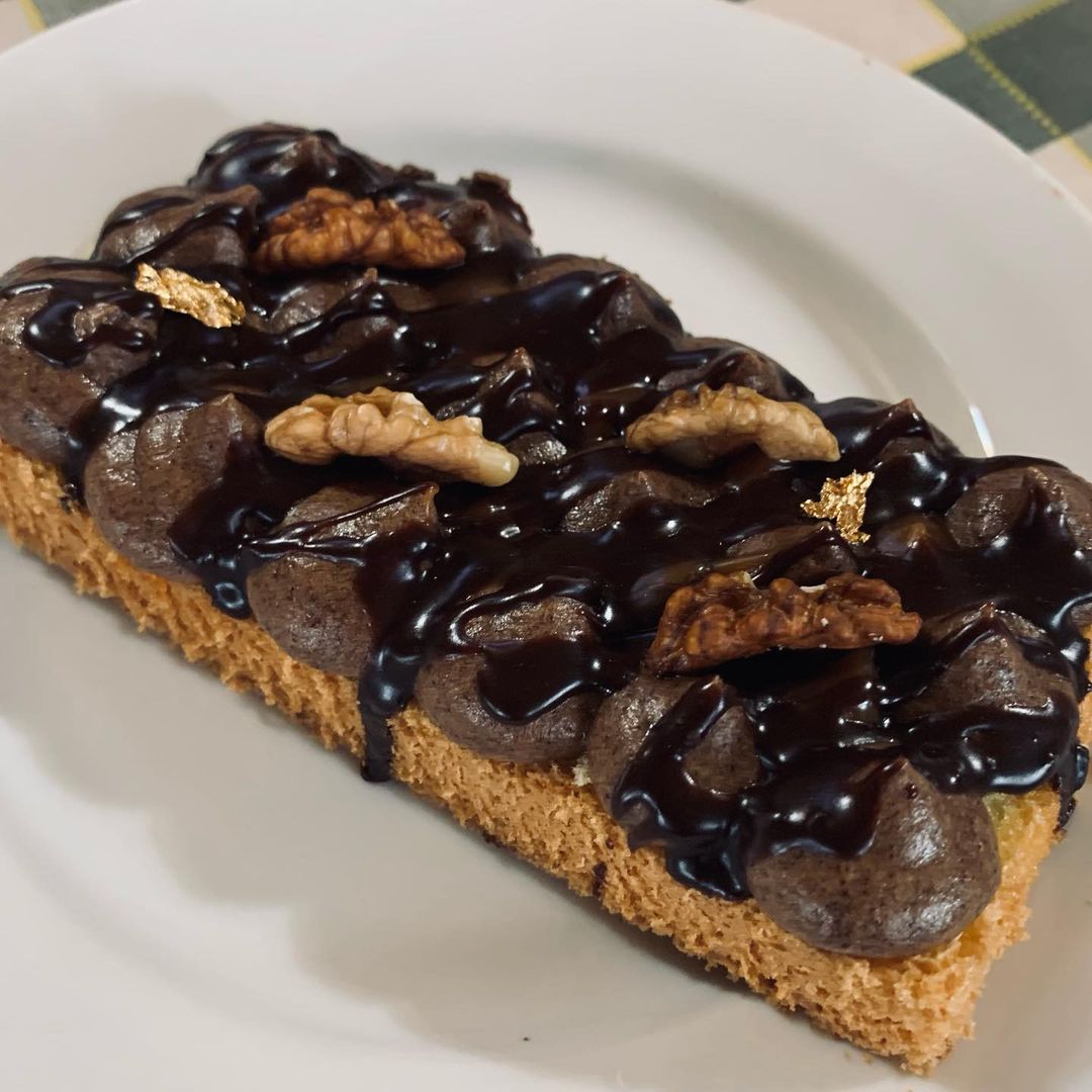 iulianaidishkina в LOOKY — Решила побаловать своих😆.... Вкусные пирожные с соленой кар