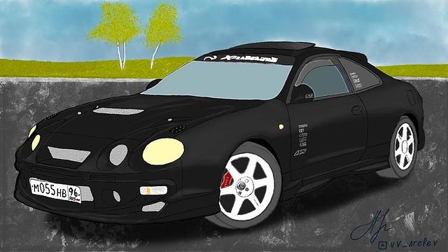vv_arefev в LOOKY. #celica,#celicaclub. Что-то нахлынуло пор...