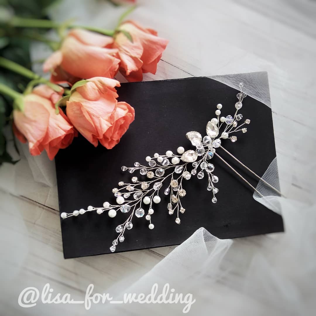 lisa_for_wedding в LOOKY — Ассиметричная веточка со шпилькой в прическу невесте 😍

#ук