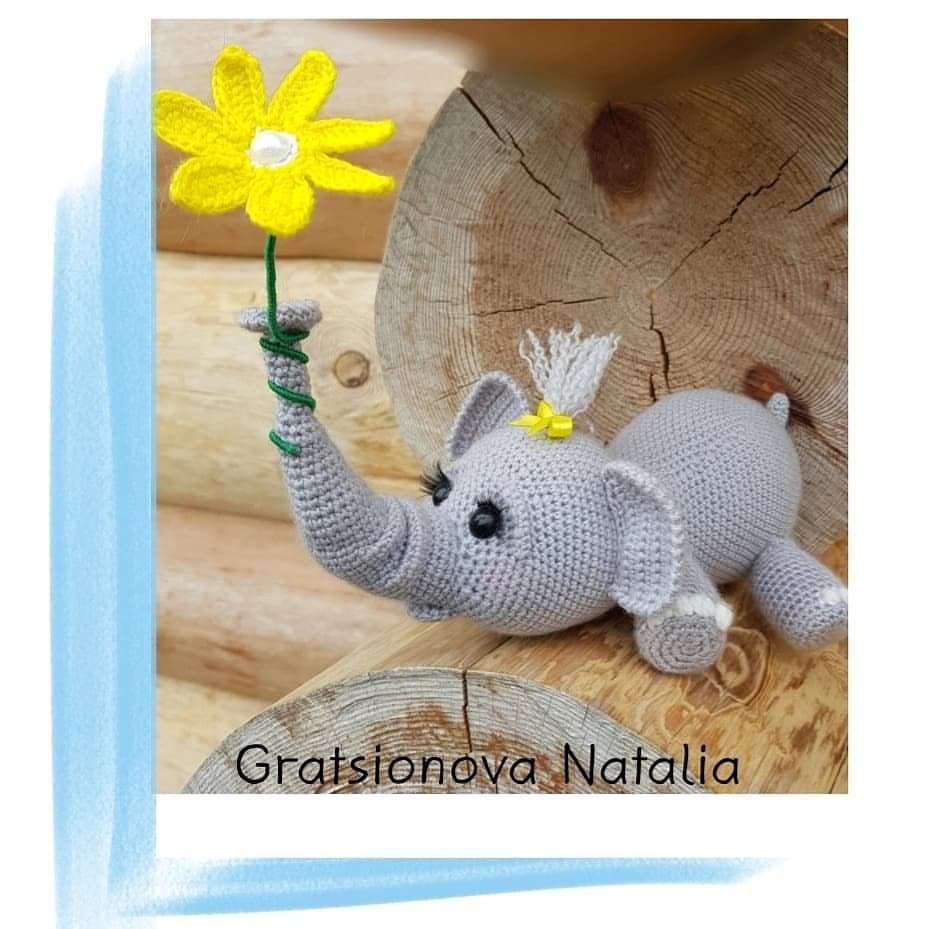 gratsionova_natalia в LOOKY. #вязанныеигрушки,#вязанныйслоненок,#вязанныйслон,#вязанныйцветок🌼🌼🌼,#вязанныйцветок,#слонамигуруми. Слоняша 

#вязанныеи...