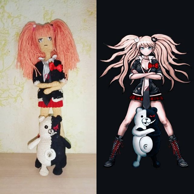 _mandarinka10_ в LOOKY. #анимеперсонаж,#аниме,#персонаж,#игра,#anime,#character,#данганронпа,#danganronpa,#вязание,#вязанаякукла,#вязаниекрючком,#вязаныевещи,#детализация,#девушка,#монокума,#джунко,#джункоэношима. https://boosty.to/ma...