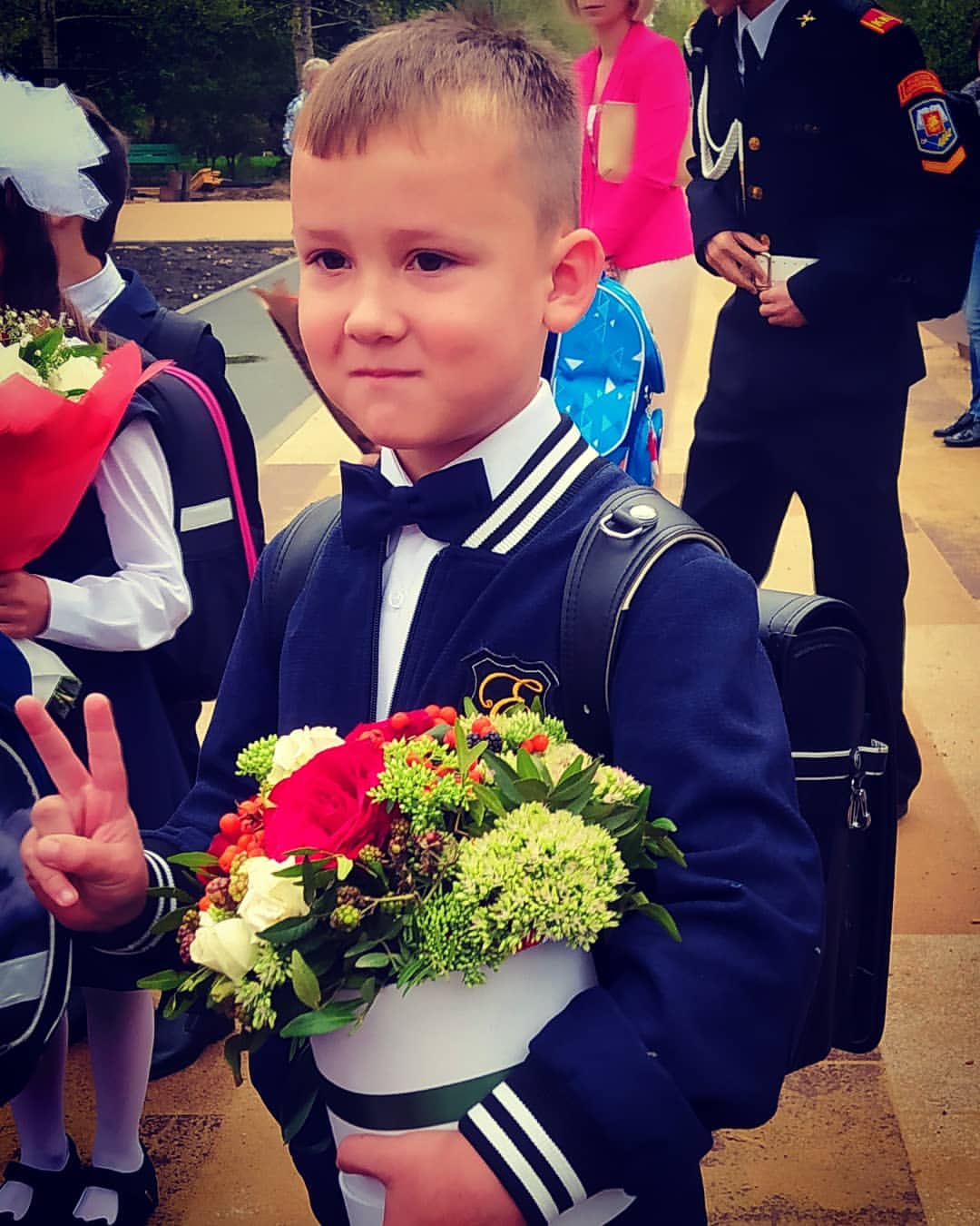 Лёгкой учебы тебе, наш первоклассник!✊😎