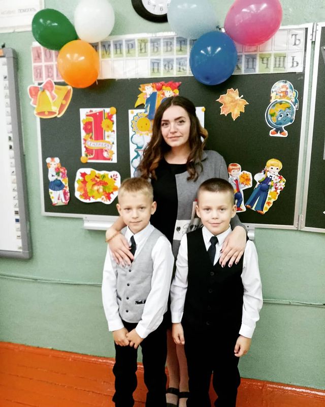 natysik.veselova в LOOKY. . Мои первоклашки❤️