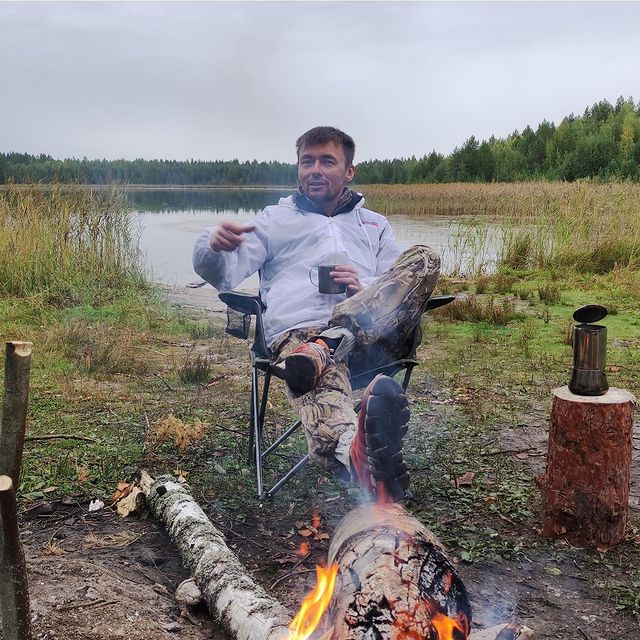 petrovich21 в LOOKY. . ☕️ на озере под моро...